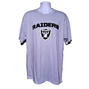 Majestic Raiders spellout embroidered T-Shirt